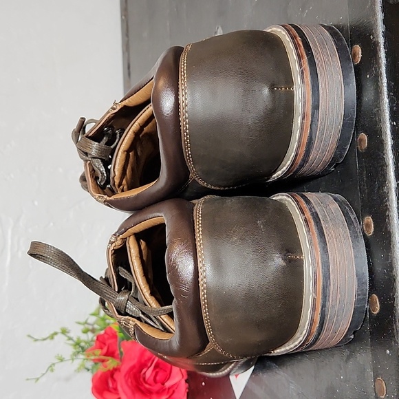 MOUNTAIN CREEK Lace Tie Steven Shoe Brown 12M - Picture 10 of 13